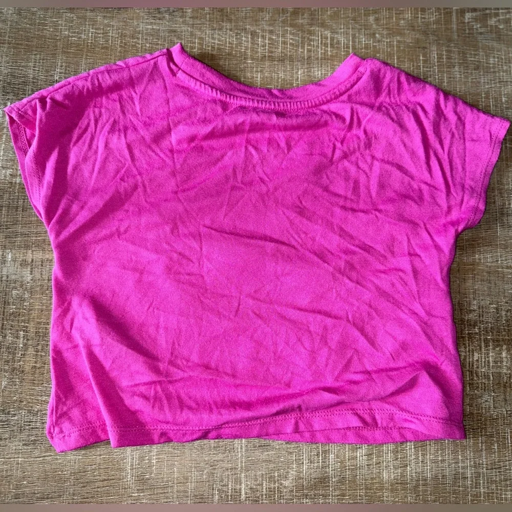 The Nike Tee (XS) Hot Pink 'Just Do It' T-Shirt - Picture 4 of 5